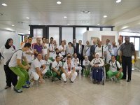 Handisports : cérémonie en l'honneur des athlètes médaillés aux Mondiaux 2013 (MJS)