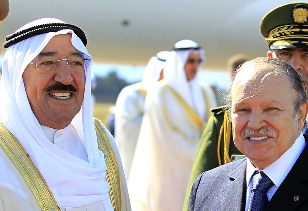 VISITE EN ALGERIE DE L'EMIR DU KOWEÏT 7 accords de coopération conclus