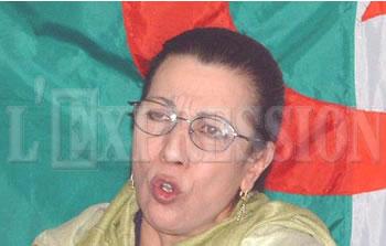 La plaidoirie de Louisa HanounePREPARATION DU 8E CONGRÈS DU PT