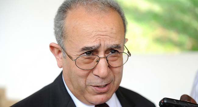 L'Algérie a « malheureusement eu raison » sur le printemps arabe, selon Ramtane Lamamra