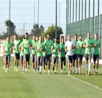 Burkina Faso-Algérie : seconde séance d'entraînement des Verts à Sidi Moussa