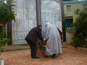 Draa Kébila , commémoration du premier novembre 1954