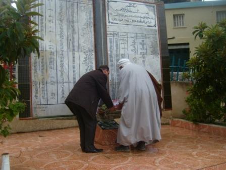 Draa Kébila , commémoration du premier novembre 1954