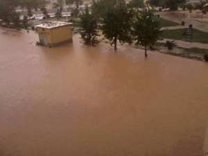 أمطار طوفانية تتسبب في تضرر كامل لمساكن وانهيار مدرسة في برج بوعريريج