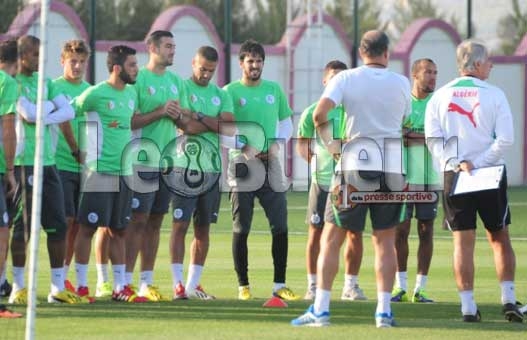 Halilhodzic se contente de 2 séances tactiques