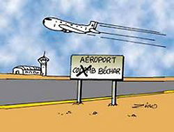 Aéroport de Béchar :  Des aménagements sur la route