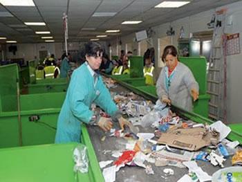 60% des déchets sont recyclésENVIRONNEMENT