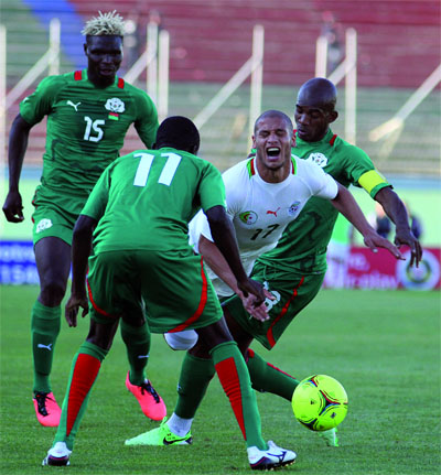 Burkina Faso-Algérie aujourd'hui à 17h