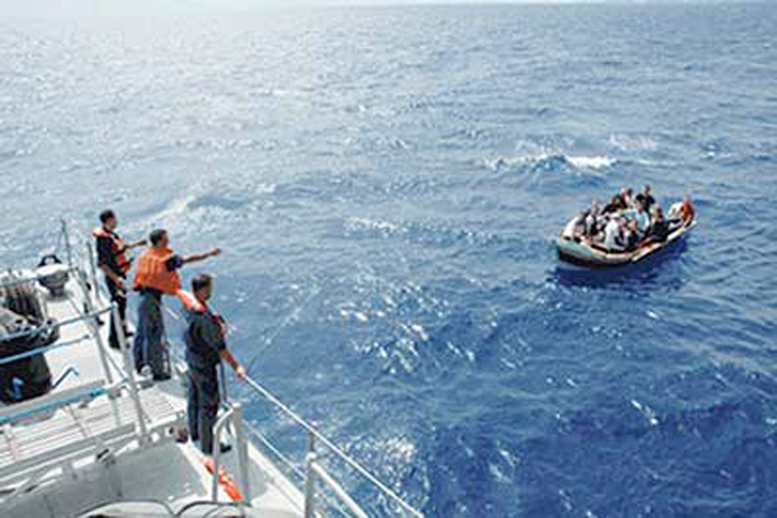 Emigration clandestine : Arrestation de 16 candidats au large de Mostaganem