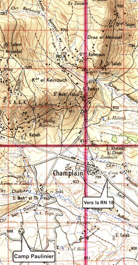 Les villages de colonisation de la commune mixte de Berrouaghia ( Champlain)