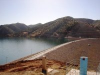 M. Sellal inspecte le barrage écrêteur de Tabia (Sidi Bel-Abbès)