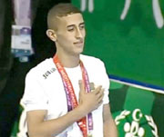 Omnisports/ Boxe Mondiaux-2013Flissi vice-champion du monde