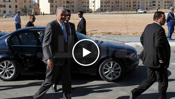 شاهد بالفيديو.. ماذا حدث قبل زيارة الوزير الأول عبد المالك سلال لولاية غرداية؟