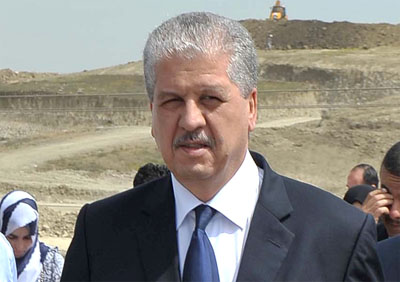 Abdelmalek Sellal attendu aujourd'hui à Sétif