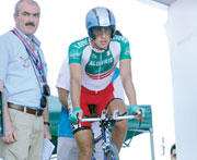 Omnisports/ Cyclisme Tour du FasoAdil Barbari remporte la 4e 'tape