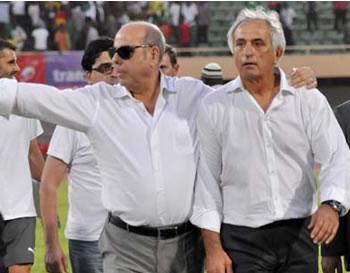 Raouraoua met la pression sur Vahid et les VertsA 19 JOURS DU MATCH ALGERIE-BURKINA FASO