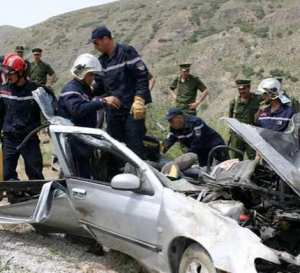 هلاك شخصين في حادث مرور قرب قصر الصبيحي بأم البواقي-