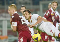 A l''trangerSerie A - 11e journ'e/ La s'rie de la Roma s'est arr't'e