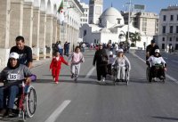 Sensibiliser aux problèmes d'accessibilitéSemi-Marathon des personnes handicapées