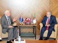 Mise en place prochaine d'une commission mixte de coopérationLamamra reçoit l'envoyé spécial du Premier ministre néo-zélandais