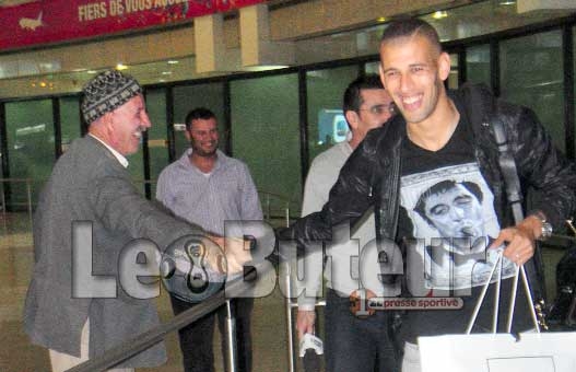 Slimani : «Je suis en réussite et j'espère que ça continuera contre le Burkina»