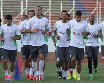 La semaine la plus longue pour les VertsA J-8 DU MATCH: ALGERIE - BURKINA FASO