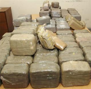 Saisie de 20 kg de drogue dans les wilayas de Sétif et de Sidi Bel Abbès