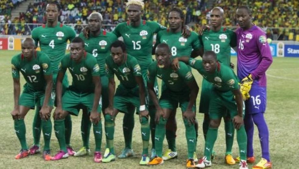 المنتخب البوركينابي يحضر بمدينة الدار البيضاء المغربية