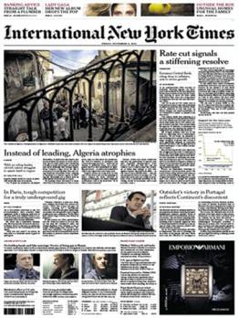 «L'Algérie est dirigée par une poignée de personnes»Selon le New York Times