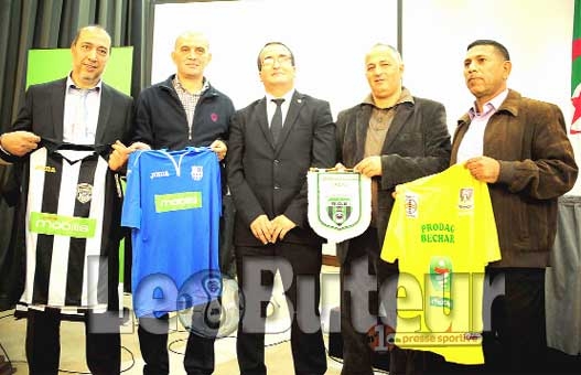 Mobilis sponsor du RCA, du CRBAF, du MOB et de la JSS