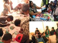 Les habitants de Tamanrasset à la rencontre des arts et des artistesRush vers le campement de Tidessi