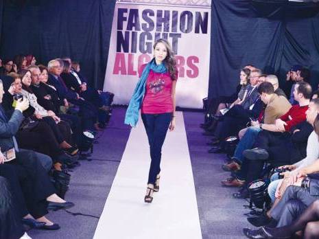 Un show... so chic!Fashion night Algiers