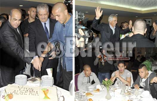 Sellal reçoit les Verts à Djenane El Mithak