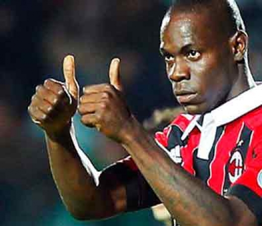 AC Milan : Balotelli : «Pour l'instant, je suis heureux à l'AC Milan»