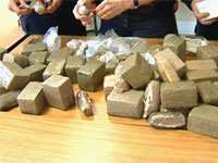 ورقلة / حجز أكثر من 35 قنطارا من الكيف المعالج منذ مطلع سنة 2013-