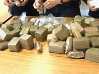 ورقلة / حجز أكثر من 35 قنطارا من الكيف المعالج منذ مطلع سنة 2013