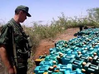 حجز نحو 5000 لتر وقود على الشريط الحدوديدرك تبسة يوجه ضربة موجعة لبارونات تهريب الوقود