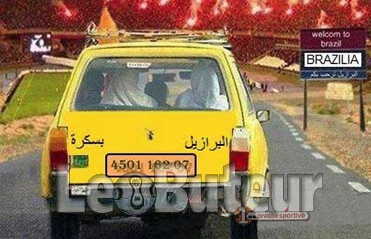 Pour aller au Brésil, prenez le... taxi !