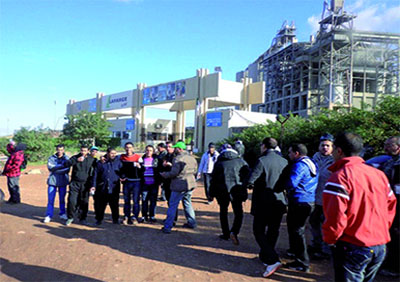 Grève des travailleurs de Lafarge