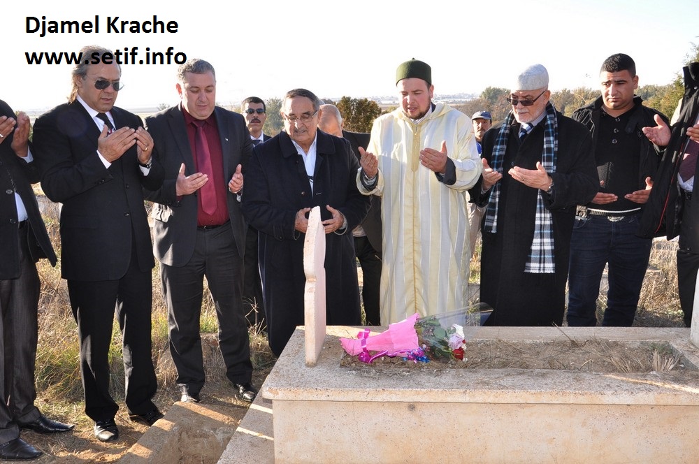 Makhloufi et Madjer effectuent une visite à Sétif