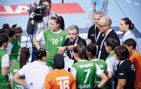 Les handballeuses algériennes aujourd'hui face au Japon