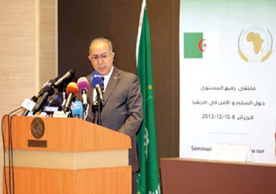 Fin des travaux du séminaire de haut niveau sur la paix et la sécurité en Afrique