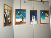 رسامون يفتتحون الرواق الخاص الجديد 