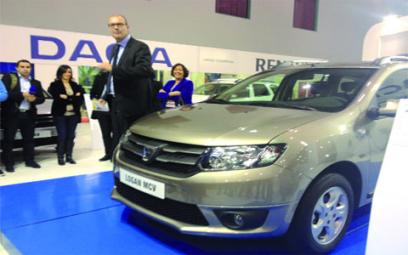 Lancement de la nouvelle Logan MCV au Salon de l'automobile AutoWest