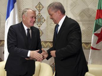 Visite d'Ayrault en Algérie