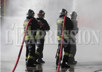 Les pompiers comme une montre suisse