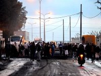 Des habitants de Baraki protestent pour revendiquer leur droit au logement