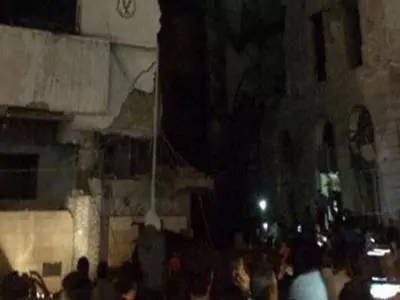 14 قتيلا في إنفجار استهدف مديرية أمن المنصورة بمصر