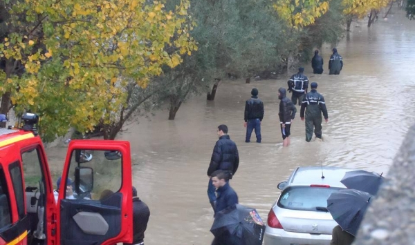 تسرب مياه الأمطار إلى مساكن ببومرداس