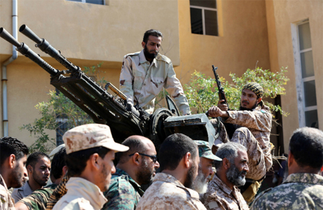 محتجون ليبيون يسيطرون على قناة تلفزيونية حكومية